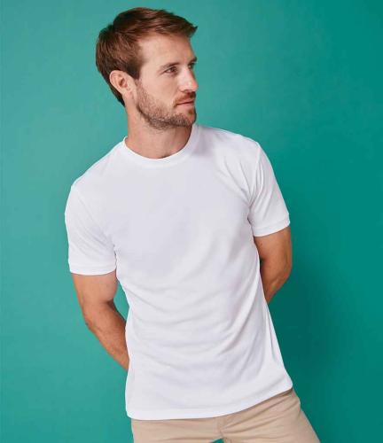 Henbury HiCool� Performance T-Shirt - WHI - XXL